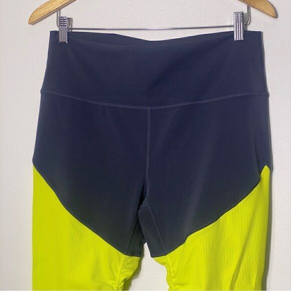 Zyia Neon Yellow Parallel Luxe Hi-rise 7/8 Leggings size XXL - Picture 12 of 14
